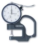 MITUTOYO 7301 –  Dial Thickness Gauge, 0-10mm, 0.01mm Graduations, 8mm Stem