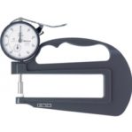 Mitutoyo Flat Anvil Dial Thickness Gage 0-10mm Deep Throat 7321