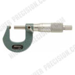 PRODUCT CODE: #115-115 SPHERICAL FACE MICROMETERS – METRIC Range/Size: 0-25mm  Graduations: .01mm